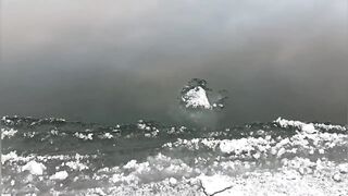 Окуневка пробная рыбалка у берега