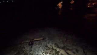 Партенит, ночная рыбалка и трофейный морской кот