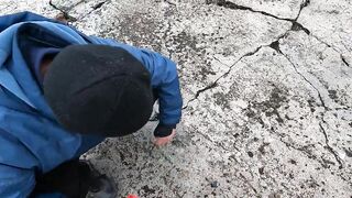 Партенит, ночная рыбалка и трофейный морской кот