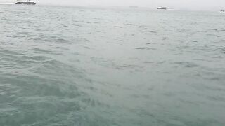 Гонконг, Kennedy Town - рыбалка с набережной!