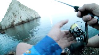 Симеиз 06.2019 рыбалка у берега