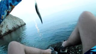 Симеиз 06.2019 рыбалка у берега