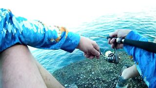 Симеиз 06.2019 рыбалка у берега