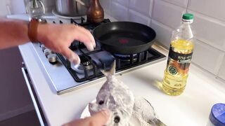 Нижняя Хобза - подводная охота и готовка улова