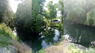 Сочи, река Хобза: береговые участки и вода после дождя