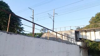 Мост у моря река Хобза рыбалка рядом