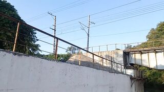 Мост у моря река Хобза рыбалка рядом