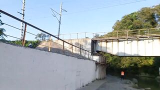 Мост у моря река Хобза рыбалка рядом