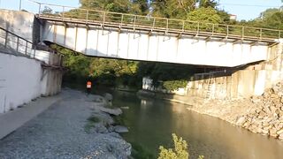 Мост у моря река Хобза рыбалка рядом