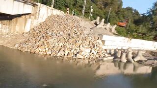 Мост у моря река Хобза рыбалка рядом