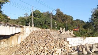 Мост у моря река Хобза рыбалка рядом