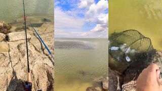 Ейск рыбалка на лимане у берега