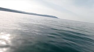 Геленджик, море. Скаты здесь действительно ловятся