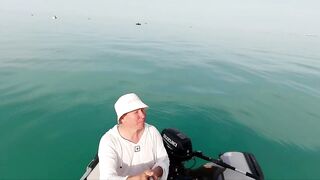 Геленджик, море. Скаты здесь действительно ловятся