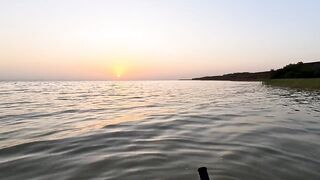 Ейск. Тарань у лимана.