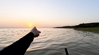 Ейск. Тарань у лимана.