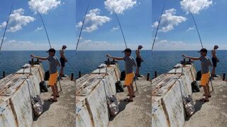 Феодосия у берега кефаль пошла, кто был недавно?