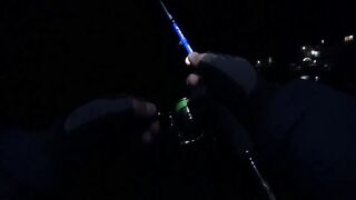 Феодосия ночная рыбалка на скорпену у берега