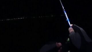 Феодосия ночная рыбалка на скорпену у берега