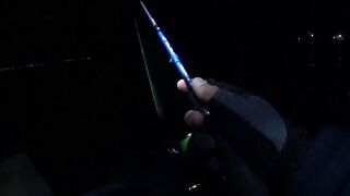 Феодосия ночная рыбалка на скорпену у берега