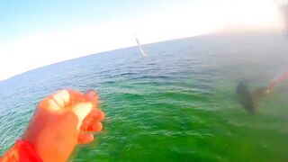 Черноморский район ловля саргана на бомбарду у берега