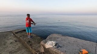 Алупка - первый трофей сезона, берег и тёплая вода