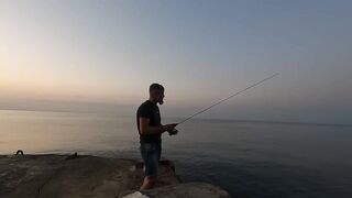 Алупка - первый трофей сезона, берег и тёплая вода