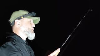 Алупка, ночная рыбалка на старых местах с сюрпризом