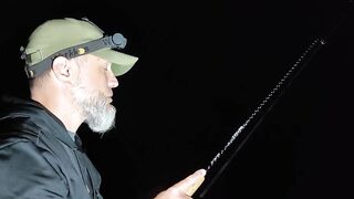 Алупка, ночная рыбалка на старых местах с сюрпризом