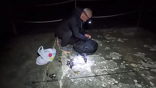 Алупка, ночная рыбалка на старых местах с сюрпризом