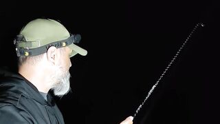 Алупка, ночная рыбалка на старых местах с сюрпризом