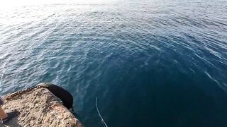 Ливадия, ловля саргана на пилькер и новый спиннинг