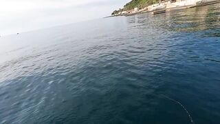 Ливадия, ловля саргана на пилькер и новый спиннинг