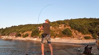 Ливадия, ловля саргана на пилькер и новый спиннинг