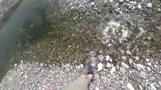 Чамьюва рыбалка у берега на удочку