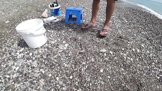 Чамьюва рыбалка у берега на удочку