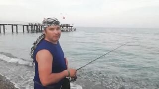 Кемер Кириш Средиземное море рыбалка у берега