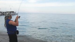 Кемер Кириш Средиземное море рыбалка у берега