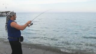 Кемер Кириш Средиземное море рыбалка у берега