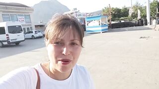 Кириш, Кемер Турция море +28 и пляж с дрона