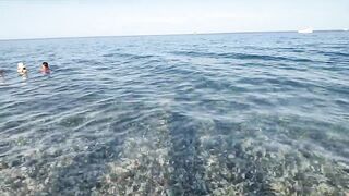 Кириш, Кемер Турция море +28 и пляж с дрона