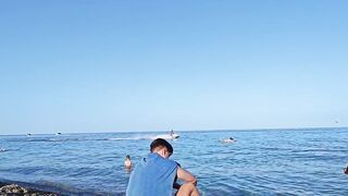 Кириш, Кемер Турция море +28 и пляж с дрона