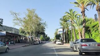 Кириш, Кемер Турция море +28 и пляж с дрона