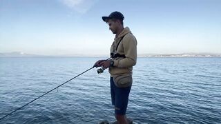 Дальян, Эгейское море рыбалка со спиннингом у берега