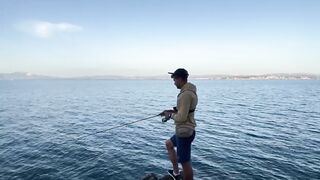 Дальян, Эгейское море рыбалка со спиннингом у берега