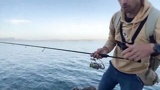 Дальян, Эгейское море рыбалка со спиннингом у берега