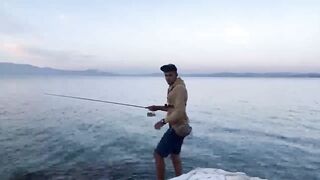 Дальян, Эгейское море рыбалка со спиннингом у берега
