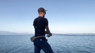 Дальян, Эгейское море рыбалка со спиннингом у берега