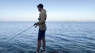 Дальян, Эгейское море рыбалка со спиннингом у берега