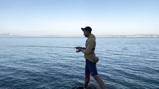 Дальян, Эгейское море рыбалка со спиннингом у берега